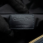 DIOR MEDIUM DIOR TRAVEL NOMAD POUCH FABRIC NAVY GHW