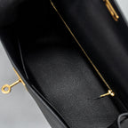 HERMES KELLY 28 EPSOM BLACK GHW