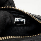 Chanel 25P Quilted Bowling Bag Lambskin Black/White LGHW (Microchip)