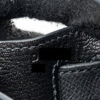 HERMES KELLY 28 EPSOM BLACK GHW