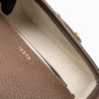 Gucci Horsebit 1955 small shoulder bag giant GG supreme canvas beige/brown GHW