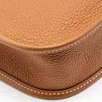 HERMES MINI EVELYNE TAURILLON MAURICE GOLD SHW