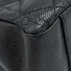 CHANEL GRAND SHOPPING TOTE/ GST CAVIAR BLACK SHW