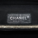 CHANEL GRAND SHOPPING TOTE/ GST CAVIAR BLACK SHW