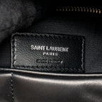 Saint Laurent/YSL Small puffer bag Lambskin black SHW