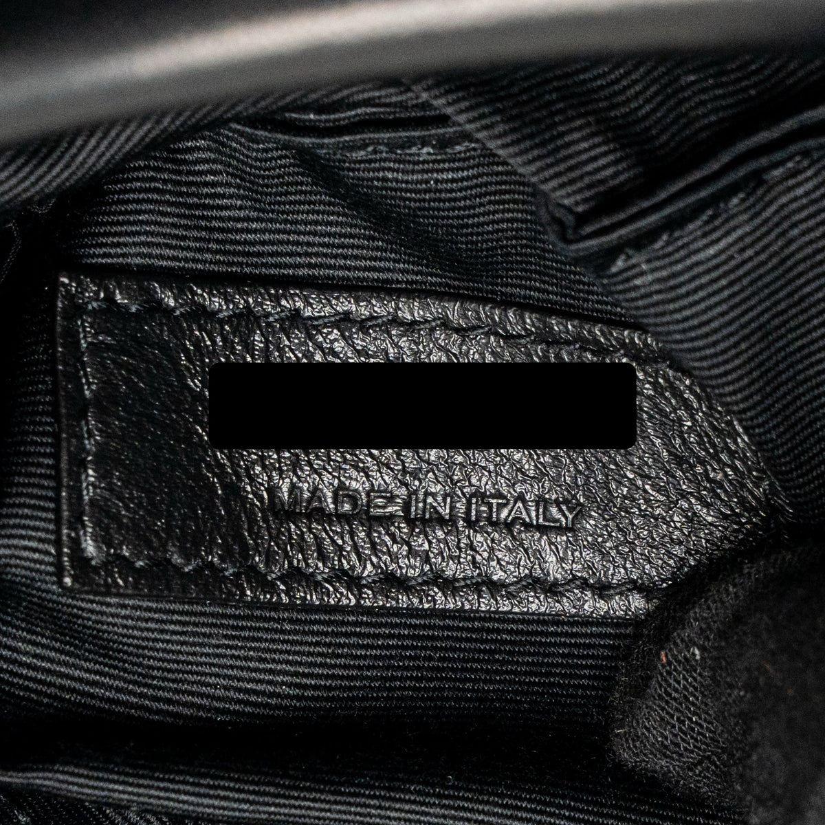 Saint Laurent/YSL Small puffer bag Lambskin black SHW