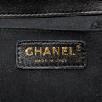 CHANEL LARGE DUMA BACKPACK CALFSKIN BLACK LGHW (MICROCHIP)