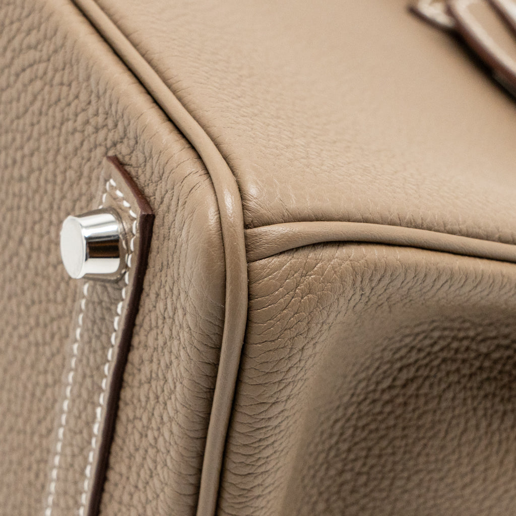 Hermes Birkin 25 Togo Etoupe SHW