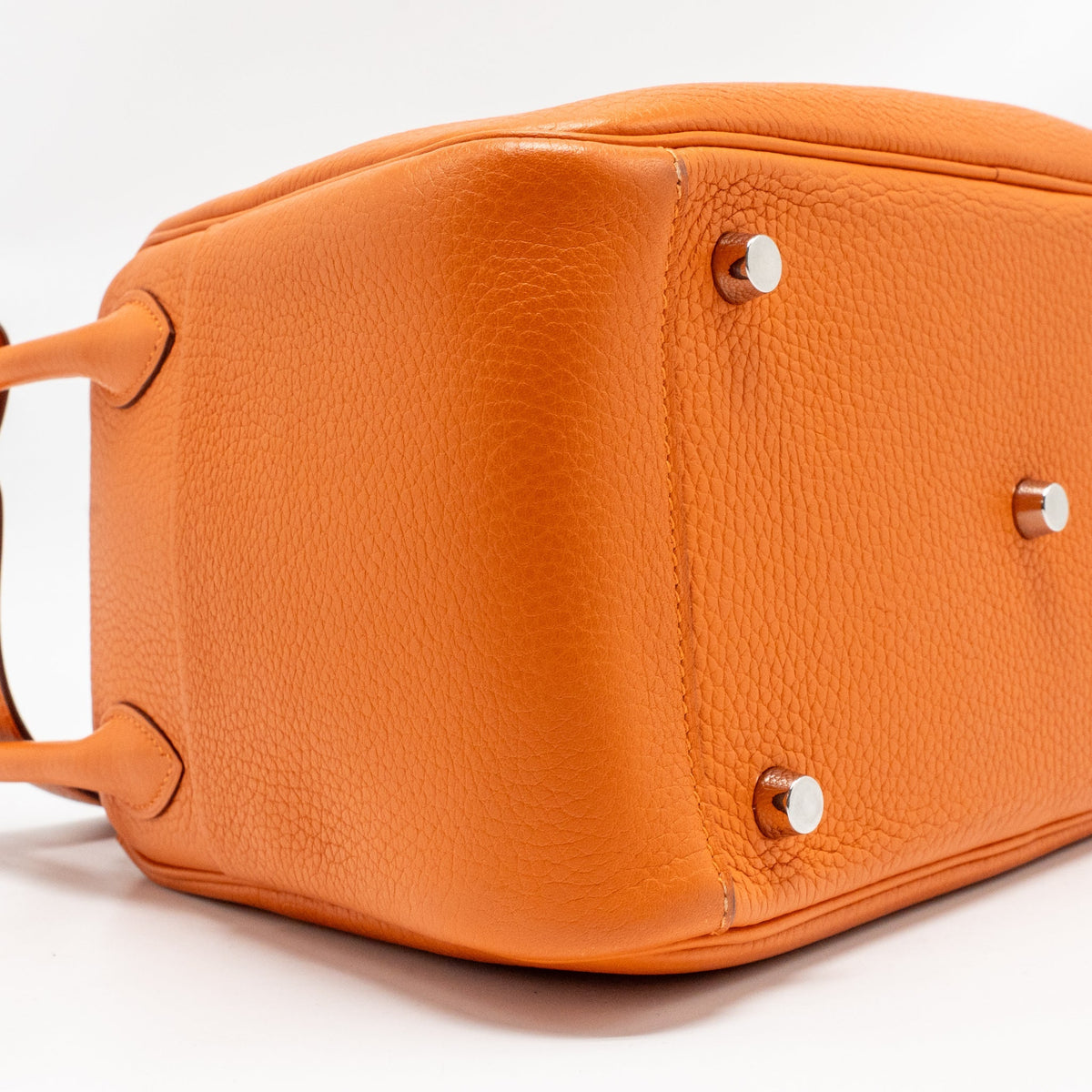 Hermes lindy 26 clemence Orange SHW