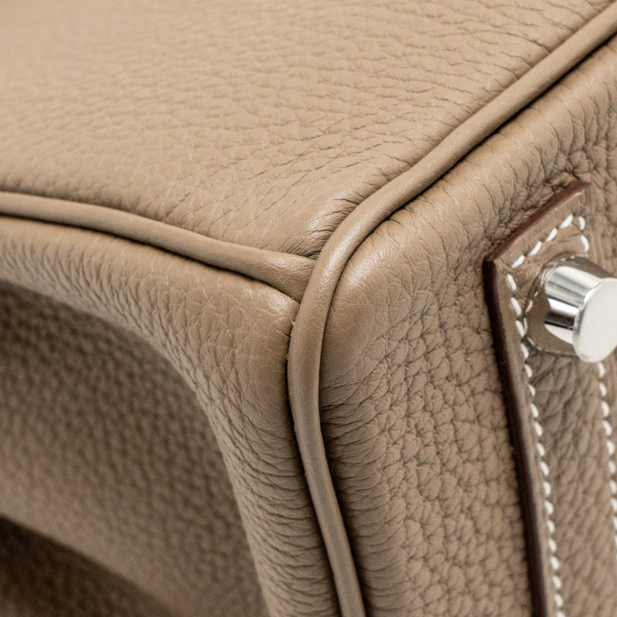 Hermes Birkin 25 Togo Etoupe SHW