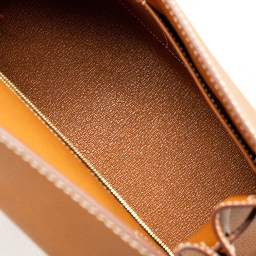 Hermes Kelly 28 Epsom Gold GHW