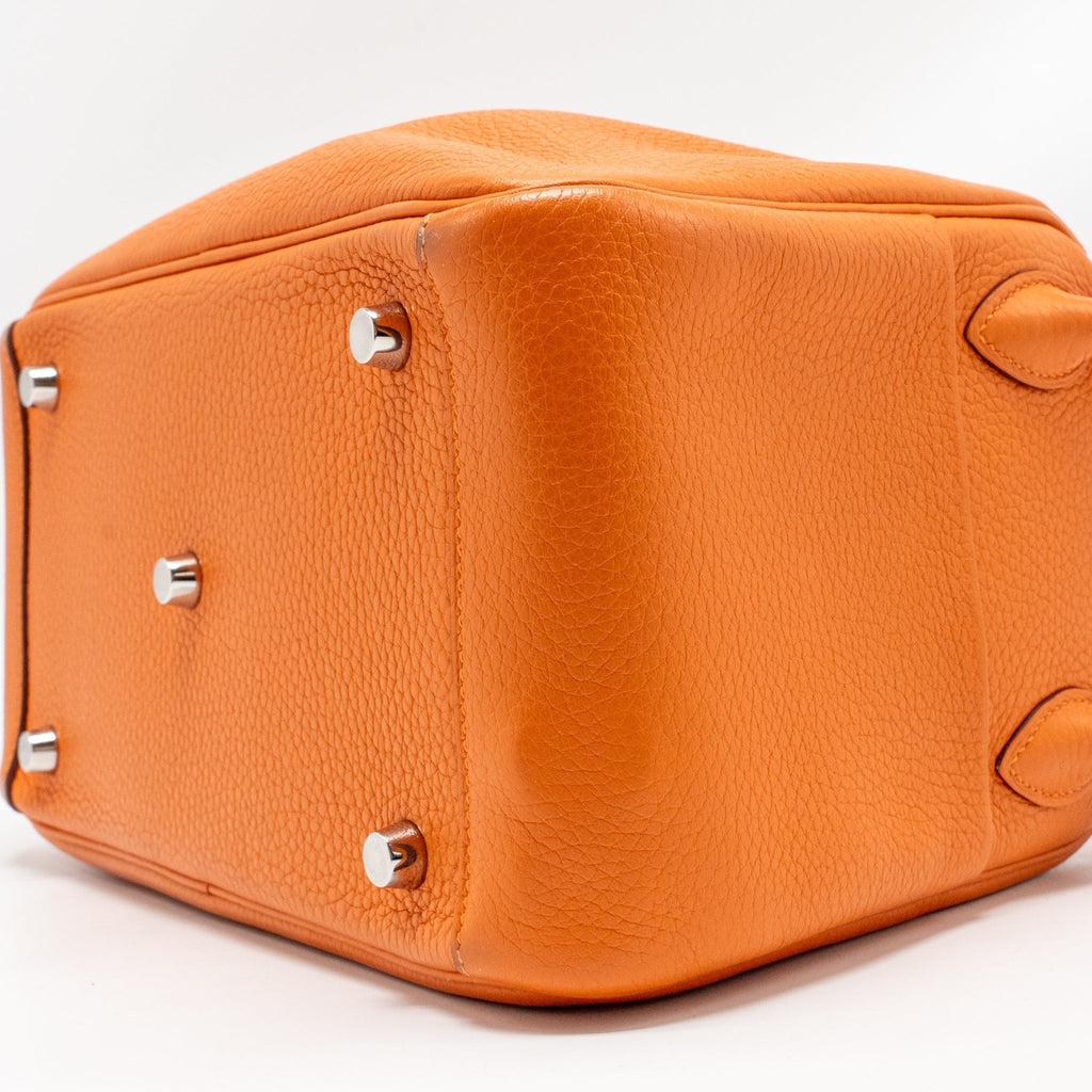 Hermes lindy 26 clemence Orange SHW