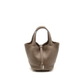 Hermes Picotin 18 Clemence Etoupe SHW