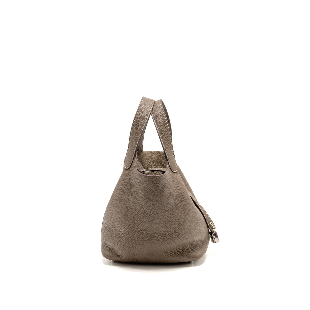 Hermes Picotin 18 Clemence Etoupe SHW