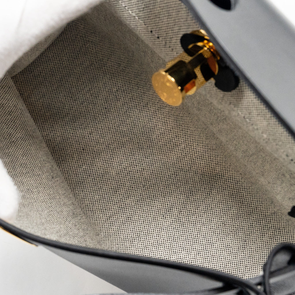 HERMES HERBAG 31 ZIP BAG BERLINE CANVAS/VACHE HUNTER BLACK/ECRU GHW