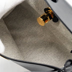 HERMES HERBAG 31 ZIP BAG BERLINE CANVAS/VACHE HUNTER BLACK/ECRU GHW