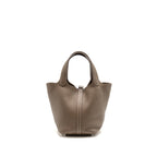 Hermes Picotin 18 Clemence Etoupe SHW