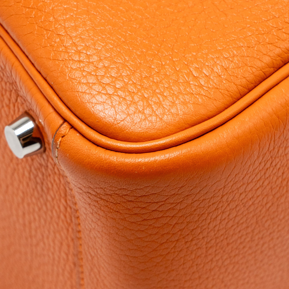 Hermes lindy 26 clemence Orange SHW