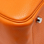 Hermes lindy 26 clemence Orange SHW