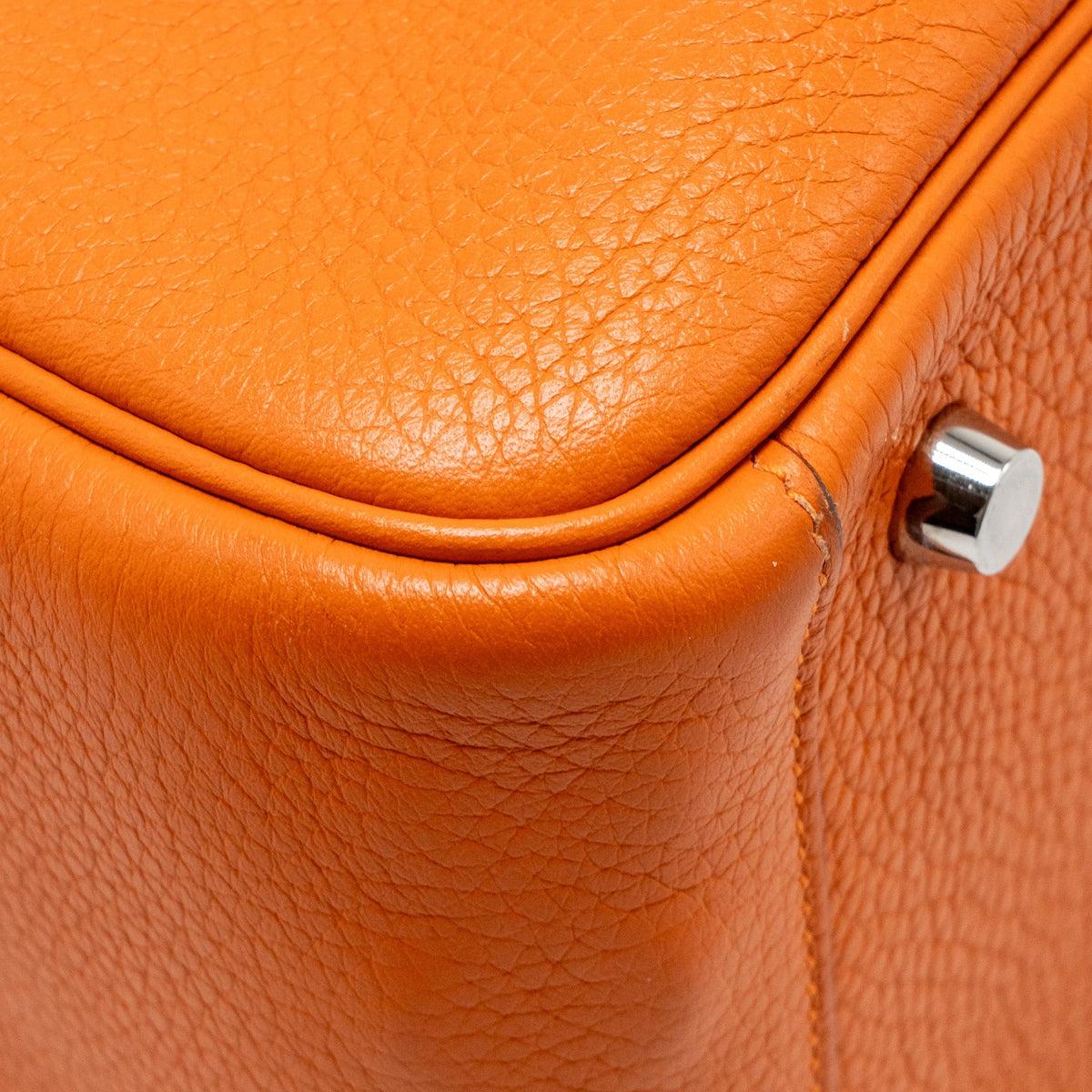 Hermes lindy 26 clemence Orange SHW