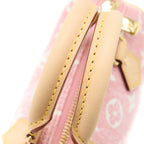 LOUIS VUITTON NANO SPEEDY MONOGRAM JACQUARD DENIM PINK GHW (NEW VERSION)