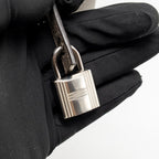 Hermes picotin 18 lock bag clemence gris etain SHW