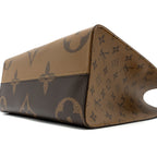 LOUIS VUITTON ONTHEGO MM MONOGRAM REVERSE CANVAS GHW