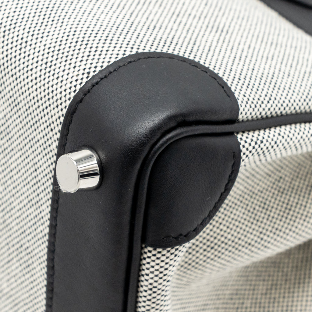 Hermes Birkin 25 toile swift / canvas black SHW