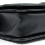 CHANEL CAVIAR OLD MEDIUM LEBOY BAG BLACK WITH RUTHENIUM HARDWARE
