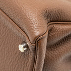 Hermes kelly 32 togo chocolate SHW