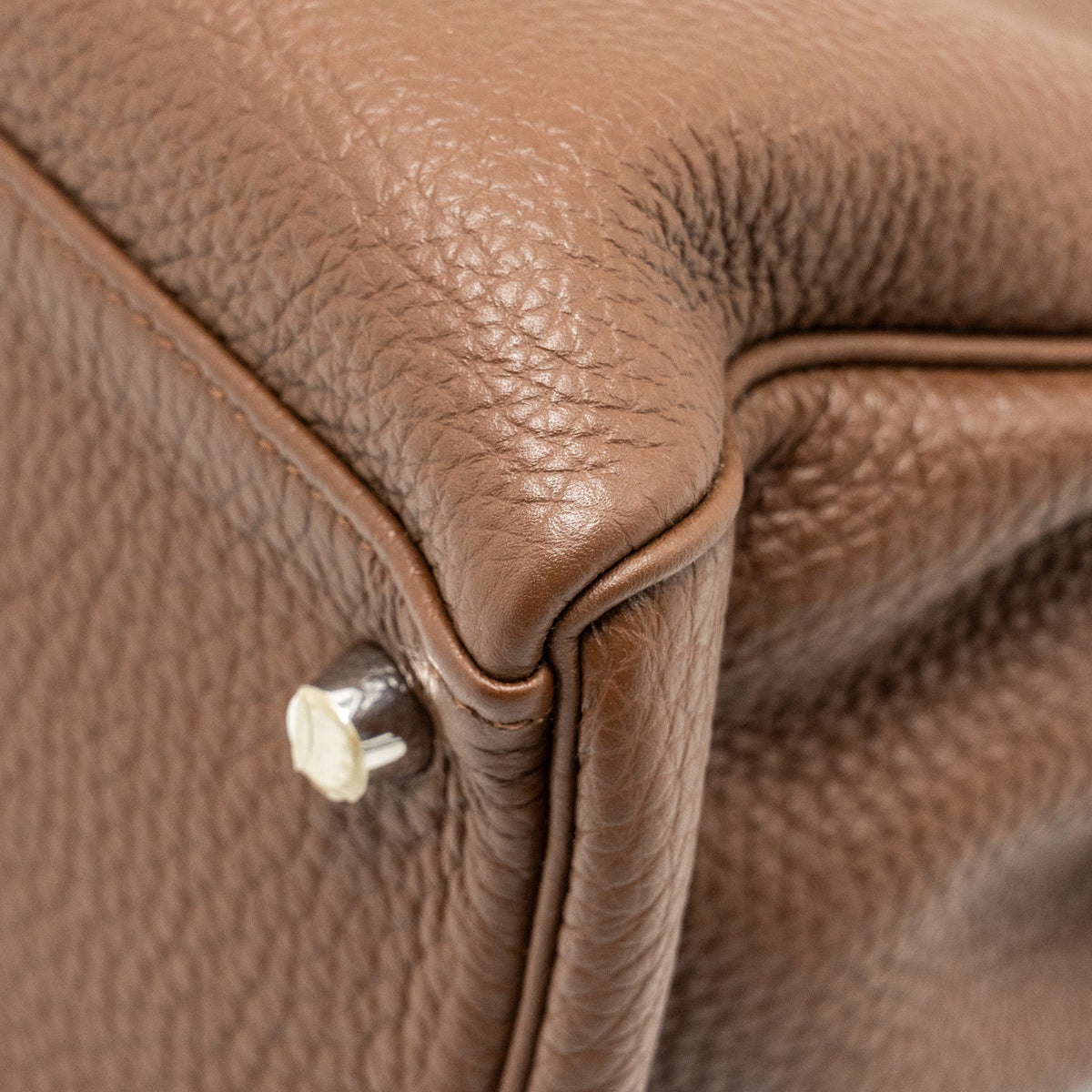 Hermes kelly 32 togo chocolate SHW