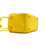Hermes mini lindy swift jaune de Naples SHW