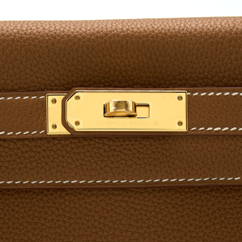 HERMES KELLY 28 TOGO GOLD GHW
