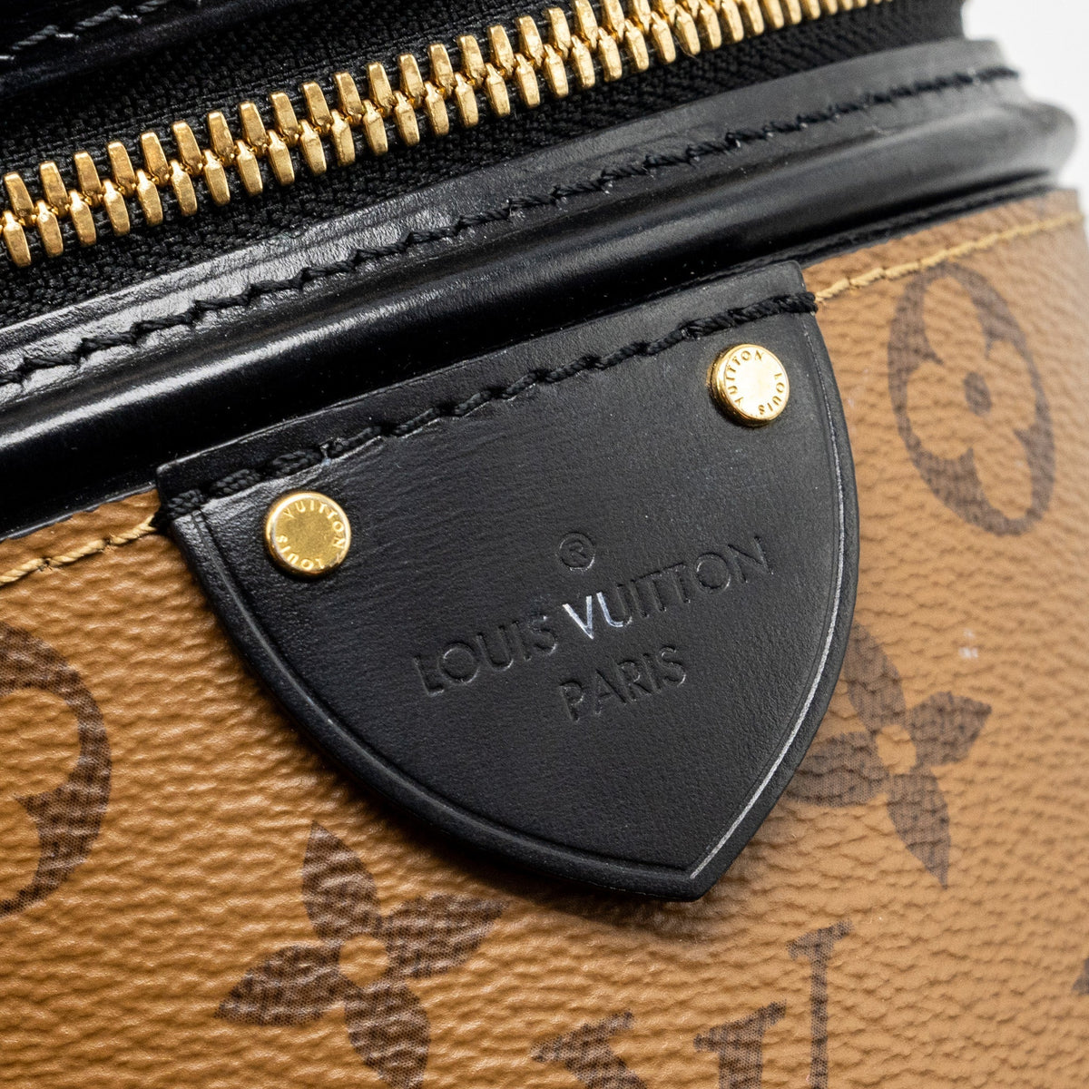 LOUIS VUITTON CANNES MONOGRAM REVERSE CANVAS / MONOGRAM CANVAS GHW