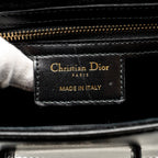 DIOR D-FENCE SADDLE BAG CALFSKIN BLACK GHW