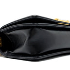 CHANEL SMALL BOY BAG CALFSKIN BLACK GHW