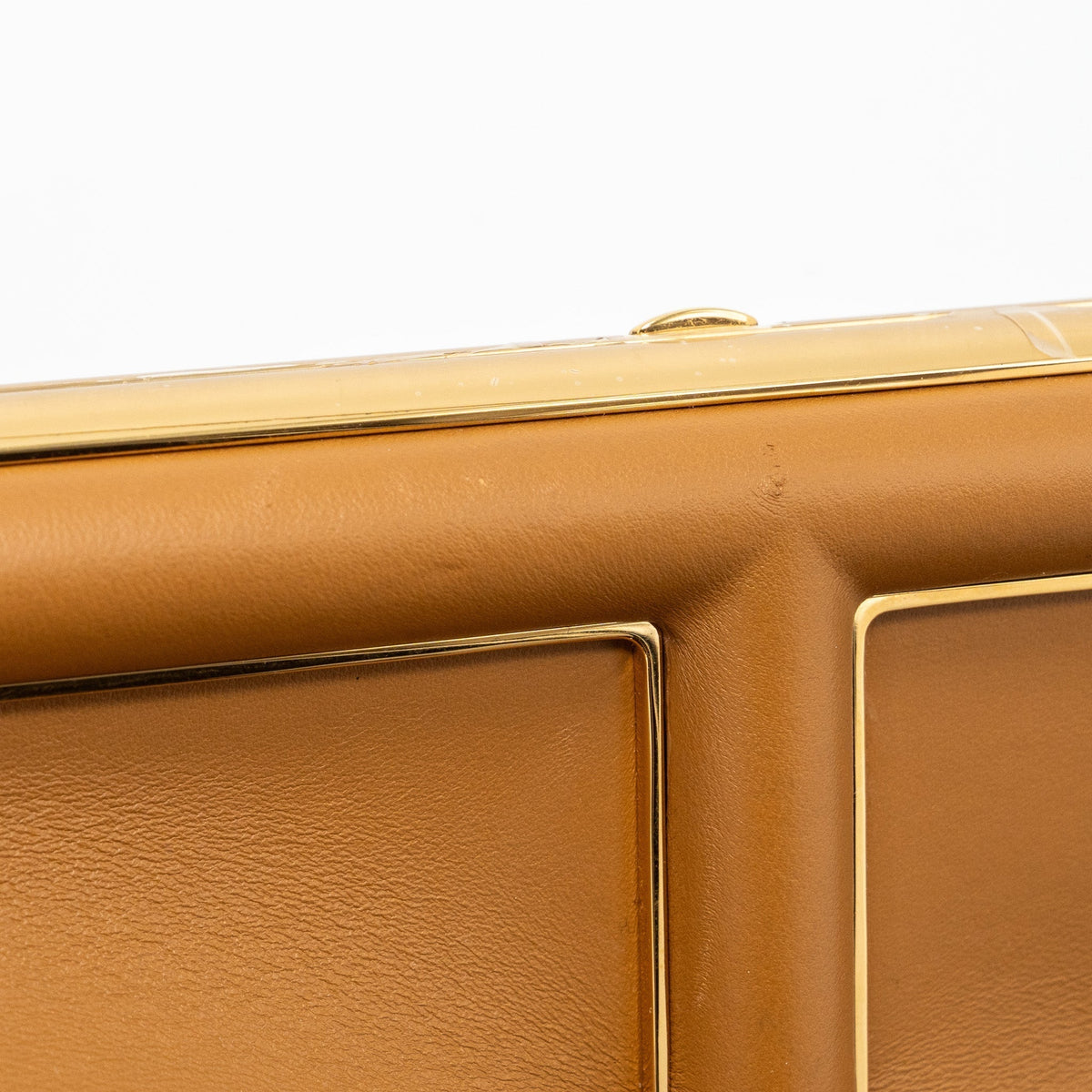 FENDI FIRST MEDIUM NAPPA LAMBSKIN CARAMEL GHW
