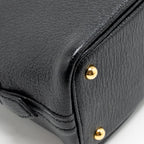 Hermes Mini Bolide chevre mysore leather Black GHW