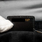 DIOR D-FENCE SADDLE BAG CALFSKIN BLACK GHW