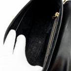 DIOR D-FENCE SADDLE BAG CALFSKIN BLACK GHW