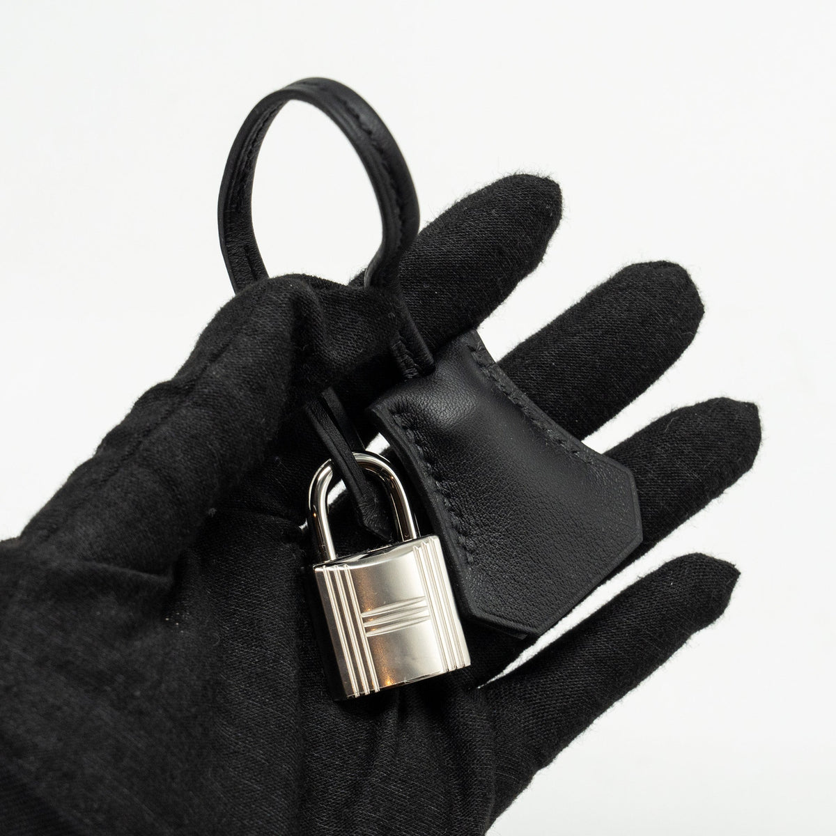 HERMES BIRKIN 25 CARGO CANVAS TOILE GEOLAND / SWIFT BLACK SHW
