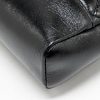 CHANEL MINI 31 BAG SHINY LAMBSKIN BLACK LGHW (MICROCHIP)