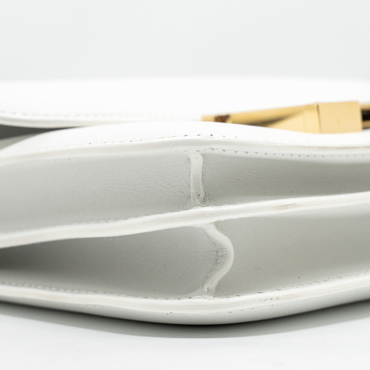 Hermes Mini Constance Swift New White LGHW