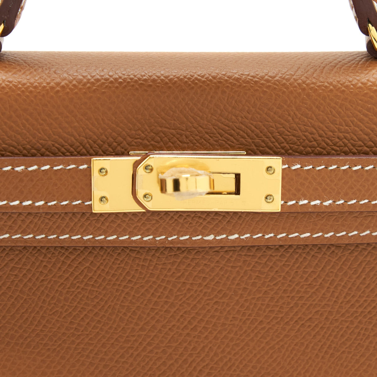 HERMES MINI KELLY 20CM EPSOM GOLD GHW