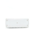 DIOR LADY DIOR BAG LARGE IN WHITE SHW
