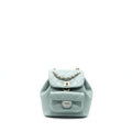 CHANEL 23C DUMA MINI BACKPACK CALFSKIN LIGHT GREY LGHW (MICROCHIP)