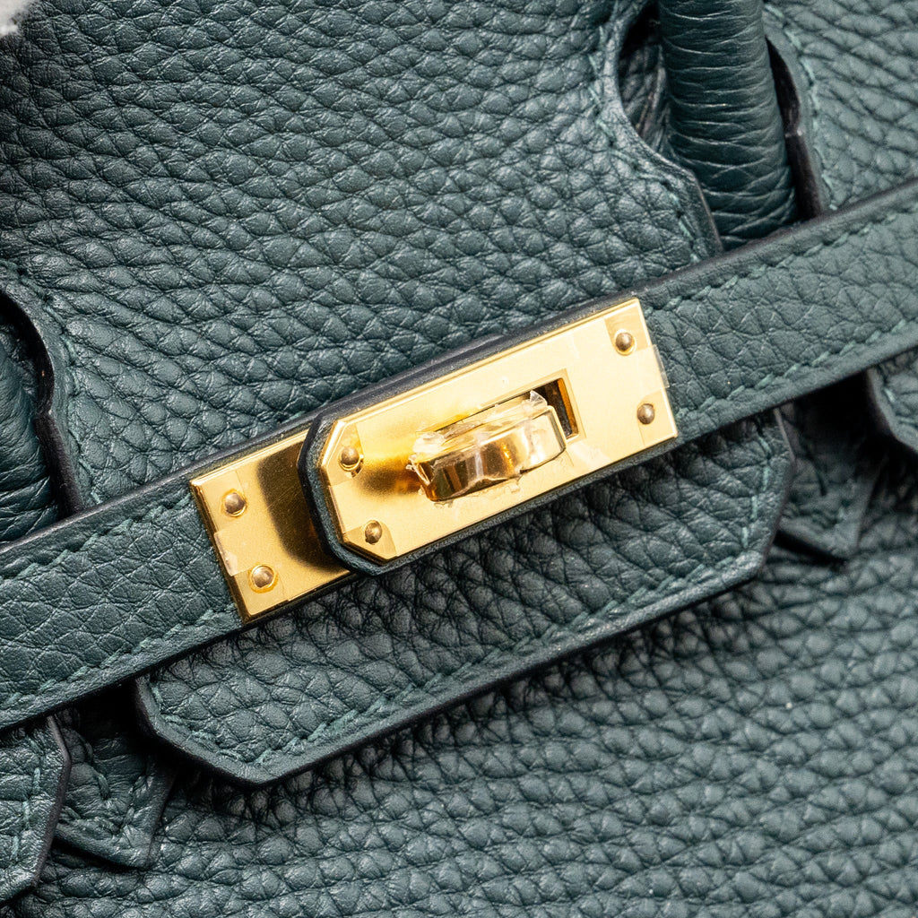 Hermes Birkin 25 Togo Vert Cypres GHW