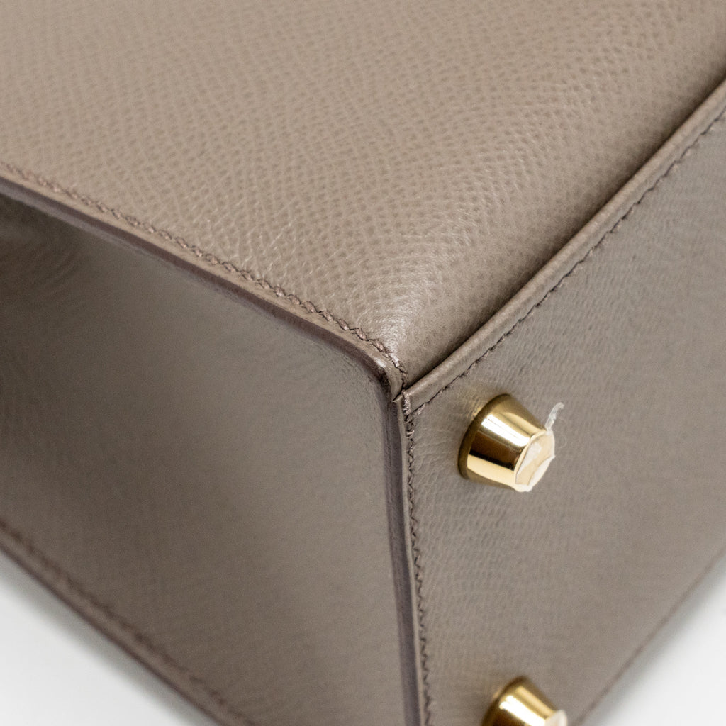 Hermes Kelly 25 Epsom 8F Gris Etain GHW