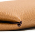 Hermes Calvi Duo Card Holder Epsom Gold SHW