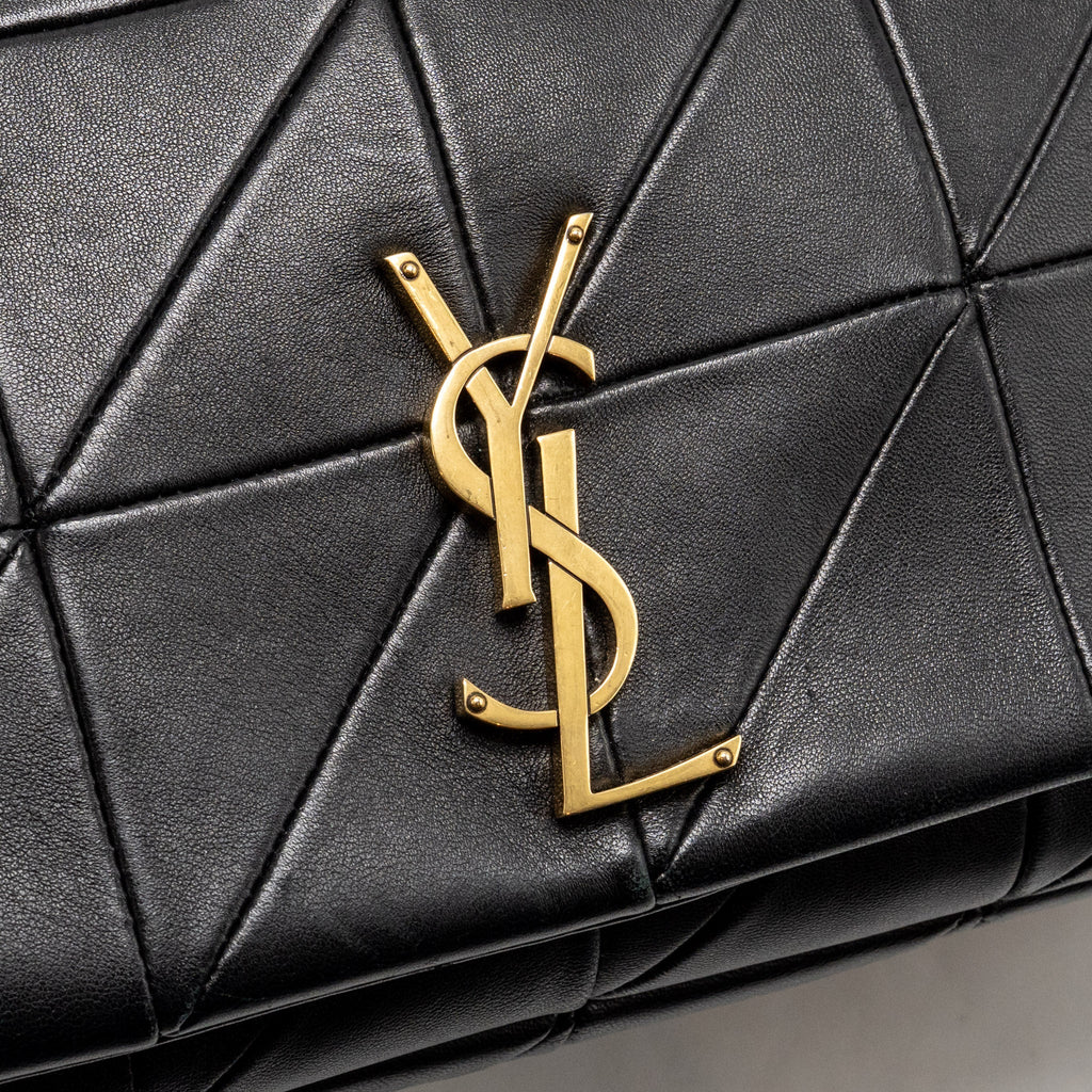 Saint Laurent/YSL Large Jamie 4.3 Chain Bag Quilted Lambskin Black GHW